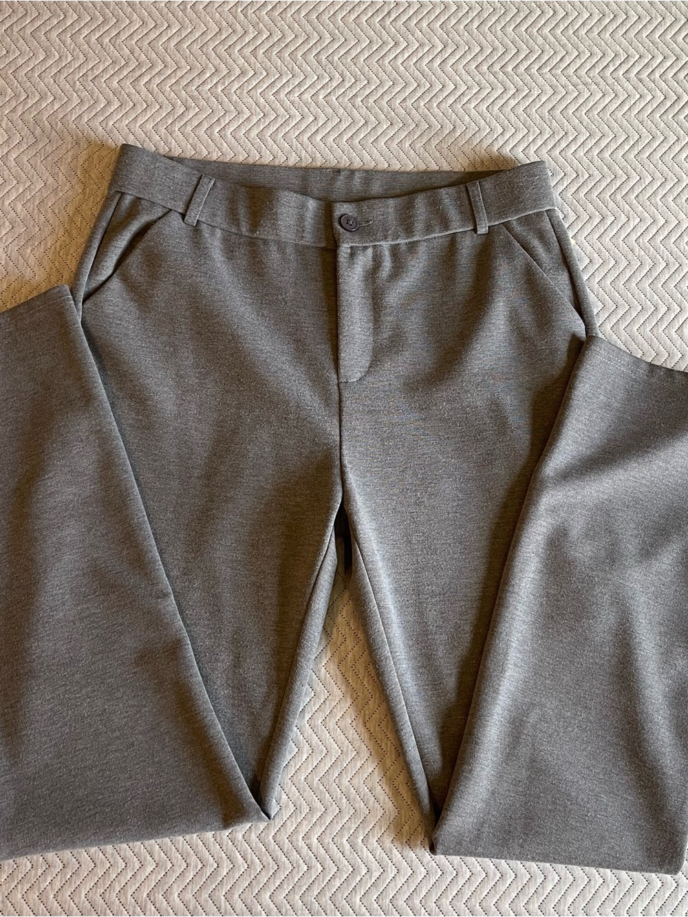 Lee Women's Gray Boot Cut Pants 12 Long